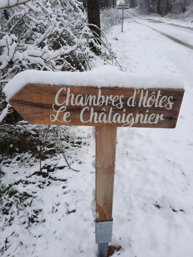 Chambre D'Hote Le Chataignier Planchez Exterior photo